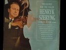 Promo  For Broadcast Only. Treasures For The Violin.  HENRYK SZERYNG Record