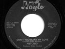 MODERN SWEET SOUL DISCO BOOGIE 45 TWO-SIDER by ANTONIO HEAR CLIPS