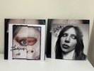 Lady Gaga Mayhem Vinyl Regular And Alternate Signed Insert Autographed For Both