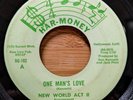 New World Act II – One Man's Love / Anywhere - Har-Money 1968 PSYCH MONSTER 45