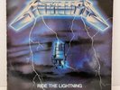 Metallica – Ride The Lightning - LP 1984 Megaforce – MRI769 (SILVER LABEL)