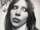 Lady Gaga MAYHEM LP Exclusive Alternate Cover Poster SIGNED Autographed Insert