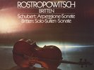 2LP Box ROSTROPOVICH Cello SCHUBERT SCHUMANN DEBUSSY BRITTEN Decca 635625 NM