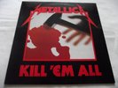 METALLICA   KILL 'EM ALL ** 1983 MUSIC FOR NATIONS LP