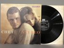 CHET BAKER   CHET STEREO VINYL LP Riverside RLP 1135  Black Label 1959 Original