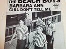 Beach Boys BARBARA ANN / GIRL DON'T TELL ME(PICTURE SLEEVE ONLY)#5561 NEAR MINT