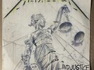 Metallica - And Justice For All Vinyl 1988 Elektra STE60812 Pressing VG