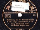 Kulenkampff; Kempff. Beethoven (Violin sonata op. 47). Pol 67300-3 (4). NM(-)