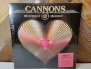 CANNONS BAND Heartbeat Highway Metallic Gold Vinyl LP Limited [SHIPS NOW ]