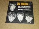 THE BEATLES VEE JAY VJ 587 DO YOU WANT TO KNOW A SECRET & THANK YOU 45 W/ SLEEVE