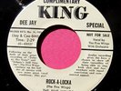 THE FIVE WINGS - Rock-a-Locka / Teardrops Are Falling - clean Promo 45 King 4781