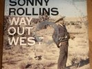 SONNY ROLLINS - Way Out West - 1957 CONTEMPORARY Mono C3530 LP Vinyl Record -VG+