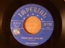 Fats Domino Please Don't Leave Me/The Girl I Love R&B, Rock & Roll 1953 Imperial