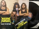 Nuclear Assault – Fight To Be Free EP 1988 Under One Flag – 12FLAG 105 *UK VG+