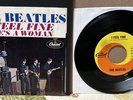 EX/EX The Beatles I Feel Fine/She's A Woman 45 West coast Picture Sleeve Capitol