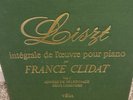 Rare Vega 4-LP France Liszt/CLIDAT 'Complete Piano Works Vol.1' NM Play Tested