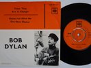 BOB DYLAN Times They Are A-Changin RARE Sweden Norway 45 swedish norwegian HEAR