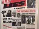 Guns N' Roses- G N' R Lies M-/M- LP Repress w/HYPE