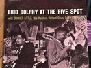 Eric Dolphy At The Five Spot VG++ 1st Wide DG Prestige New Jazz lp Mal Waldron