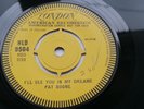 PAT BOONE UK LONDON  DEMO   I'LL SEE YOU IN MY DREAMS