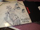 METALLICA AND JUSTICE FOR ALL 2 LP VERTIGO LABEL UK IMPORT FROM 1988 INNER SLVES