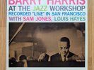 Barry Harris At The Jazz Workshop Riverside 326 Original Mono DG Promo NM