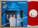 ABBA - VOULEZ-VOUS RED VINYL RECORD VOGUE FRANCE LD.2537 EX+, top superb