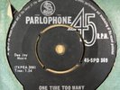 THEM-ONE TIME TOO MANY / IT'S DAY-S. AFRICAN PARLOPHONE 45-SPD369--CLIP