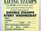 Turtle's Records and Tapes Savings Stamps Booklet
