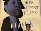 The President Plays With Oscar Peterson Trio 1956 lp MONO Vinyl Verve DG mgv8144