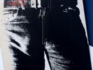 PRISTINE ANDY WARHOL COVER THE ROLLING STONES STICKY FINGERS VINTAGE VINYL LP