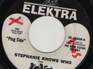 Love Elektra 45 Stephanie Knows Who b/w Orange Skies DJ '66 VG wol Arthur Lee