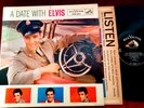 ELVIS PRESLEY A DATE WITH ELVIS LPM-2011 LONG PLAY ORIGINAL 1ST PRESS GATEFOLD
