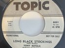 TONY BUTALA Long Black Stockings / Rumors TOPIC ROCKABILLY  7