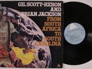 GIL SCOTT-HERON & BRIAN JACKSON From South Africa... ARISTA LP VG+ gatefold n