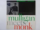 Thelonious Monk And Gerry Mulligan  Riverside SMJ-6107 Japan  VINYL LP