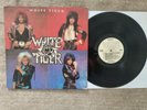 White Tiger - S/T - EX+/VG 1986 Hair Metal Rock PRIVATE E.M.C.-3653 Inserts 1ST