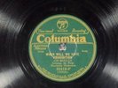 78 RPM Jim Mullan, Columbia 33419 When Will We Have Prohibition, Topical - Irish