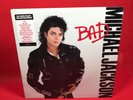 MICHAEL JACKSON Bad 1987 UK vinyl LP + INNER Dirty Diana Smooth Criminal