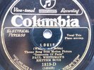 78 rpm Columbia 1819, Paul Whiteman Rhythm Boys, Louise, Bing Crosby, jazz V+