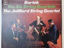 THE JUILLIARD STRING QUARTET Bartok The Six String Quartets COLUMBIA 3 LP BOX