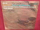 BLOCH STARKER MEHTA ISRAEL PHIL. SCHELOMO 1970 UK DECCA SXL 6440 NB STEREO RE LP