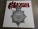 SAXON - STRONG ARM OF THE LAW - + GATEFOLD - + INSERT - 1980 ISSUE - A1/B1 -EX