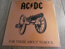 AC / DC - FOR THOSE ABOUT TO ROCK - + EMBOSSED SLEEVE - 1981 - 