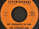 The Chancellors My Thoughts To You / I Really Really Do Rare Storm Doo Wop 45