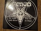 VENOM - IN LEAGUE WITH SATAN - BROWN  LETTERING - 7
