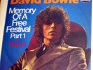 Single: DAVID BOWIE  Memory of a free festival (Mercury) 1970