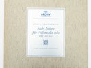 EX+ PIERRE FOURNIER Bach cello solo suites Archiv 2710 005 STEREO LP Box