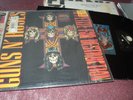 GUNS N' ROSES APPETITE FOR DESTRUCTION LP HYPE DECAL W WARNING SHRINK GEFFEN NM