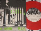UK SUBS C.I.D. Live In A Car B.I.C. City NIK5 RED Vinyl 1st Punk 7” 45 Single PS